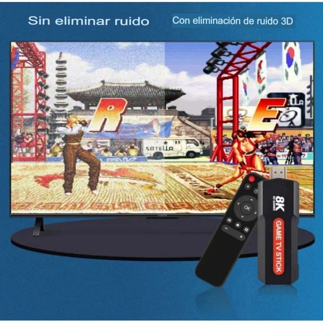 Game Stick Android 12 (HD 4K 8K WiFi 5G Smart Game)